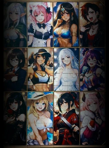 Physical version of The One & Only Puzzle artwork